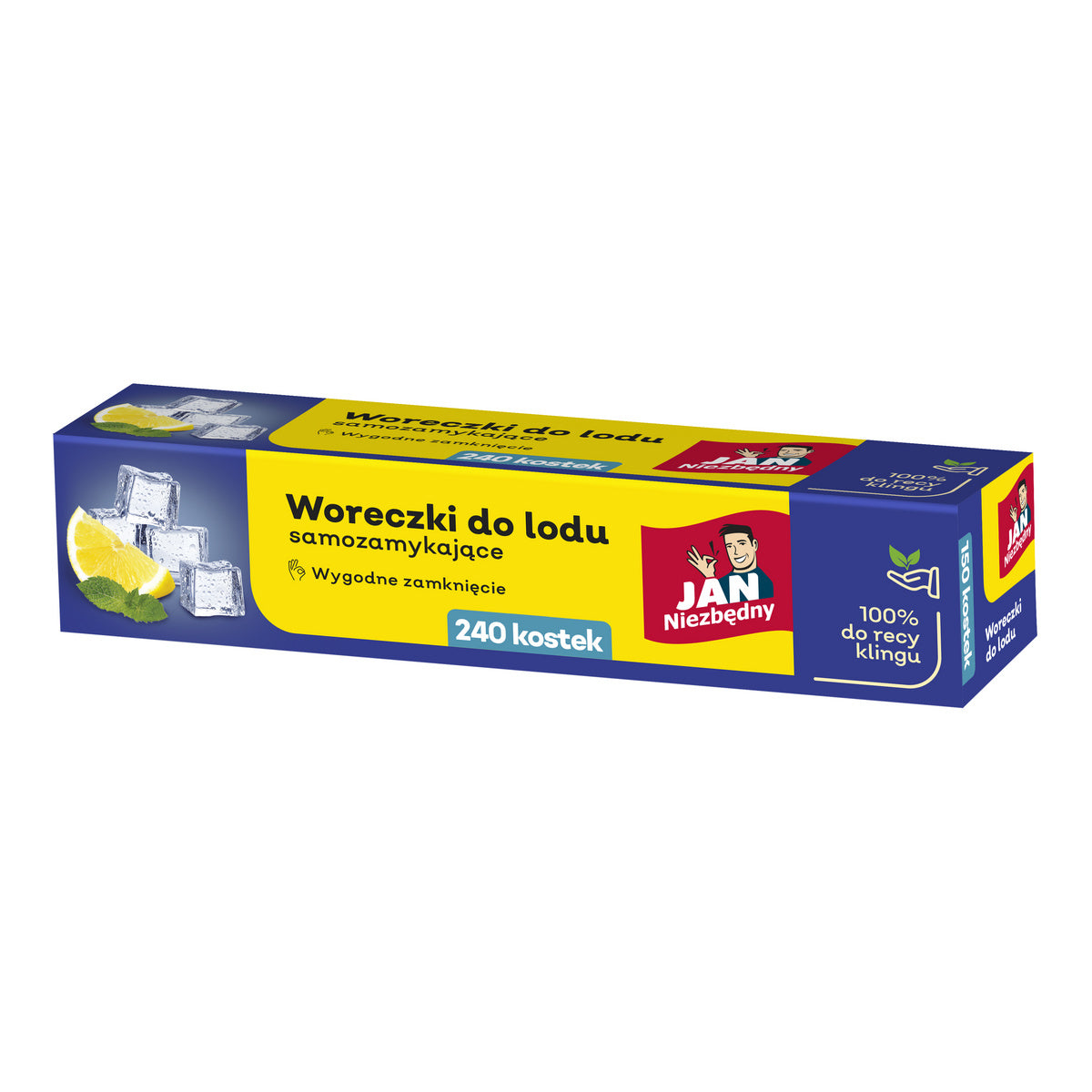 JAN NIEZBĘDNY Savinimo maišeliai ledui - 240 vnt.