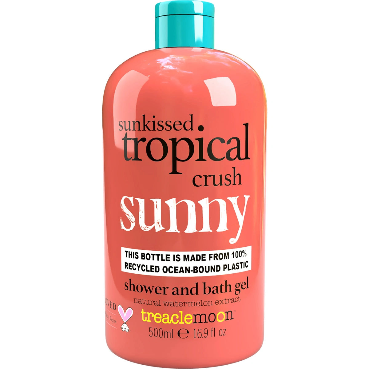 TREACLEMOON Dušo gelis ir vonios skystis Sun Kissed Tropical Crush 500 ml