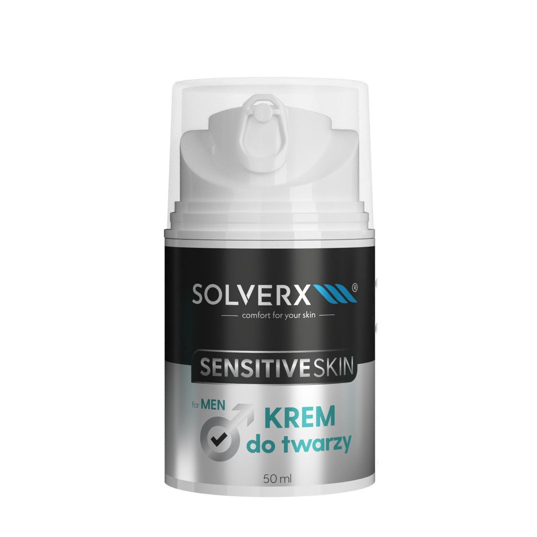 SOLVERX MEN SOFT Veido kremas 50ml