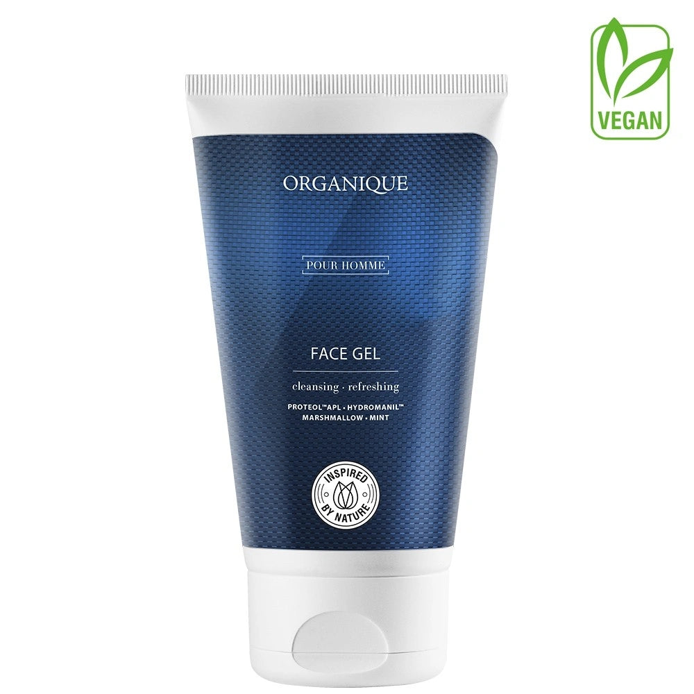 ORGANIQUE Pour Homme Atgaivinančio veido prausiklio gelis vyrams 150ml