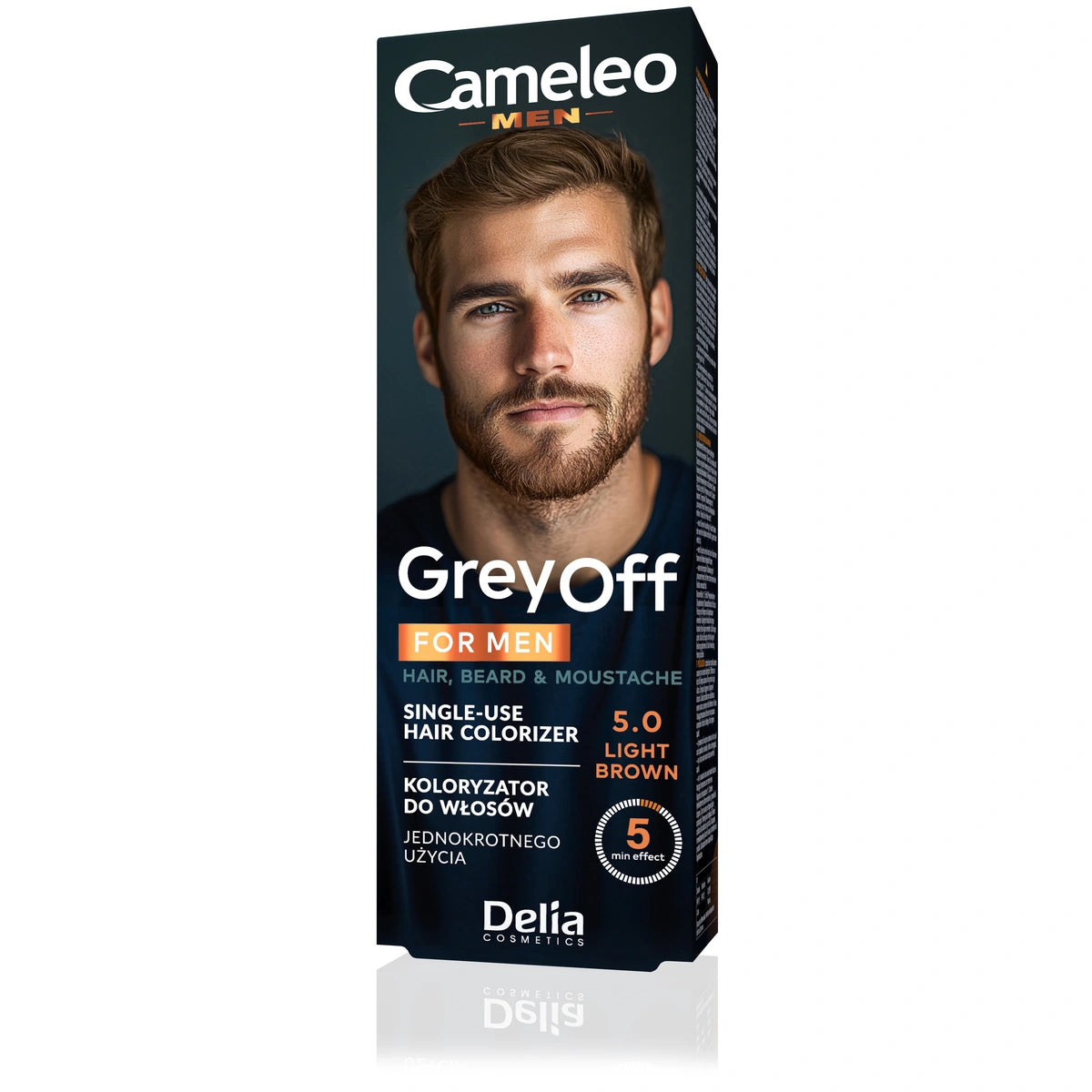 DELIA Cameleo Men Plaukų dažai 5.0 Šviesiai rudas 2x15ml