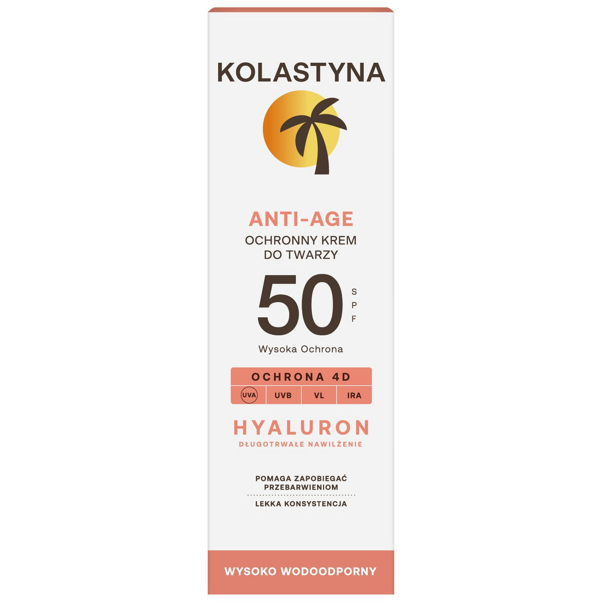 KOLASTYNA Apsauginis kremas veidui - Anti Age SPF50 50ml