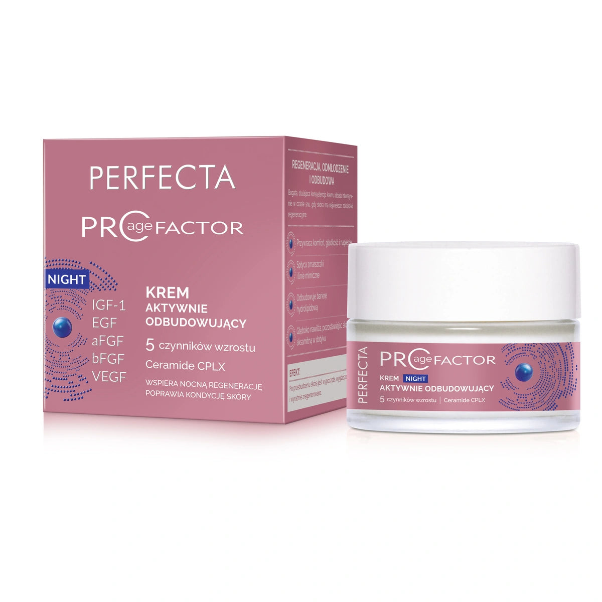PERFECTA ProAgeFactor Krem aktyviai atstatantis naktinis kremas