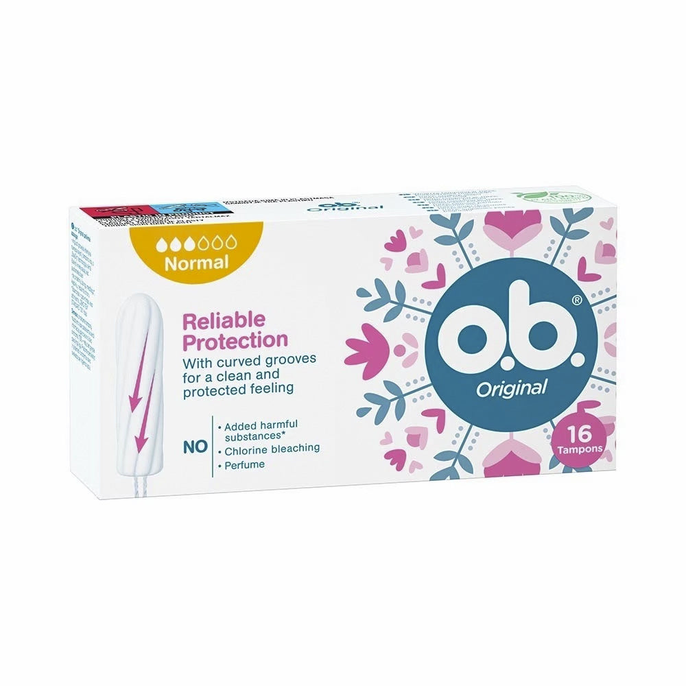JOHNSON OB Original tamponai NORMAL 16 vnt.