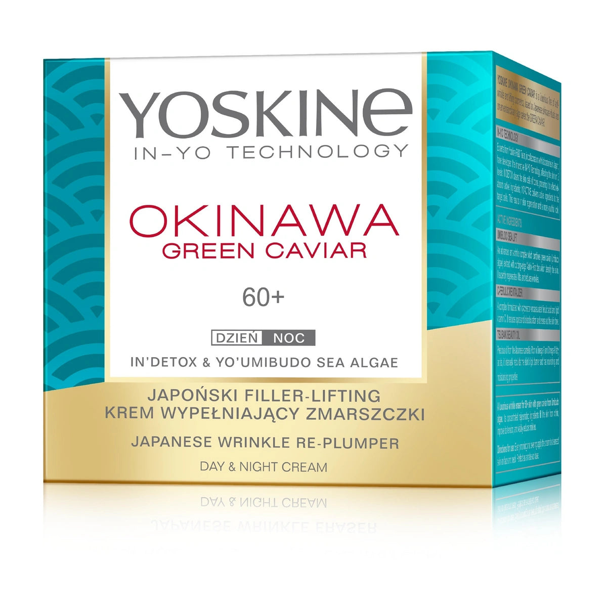 YOSKINE Okinawa Green Caviar 60+ Kremas prieš raukšles su ikrais