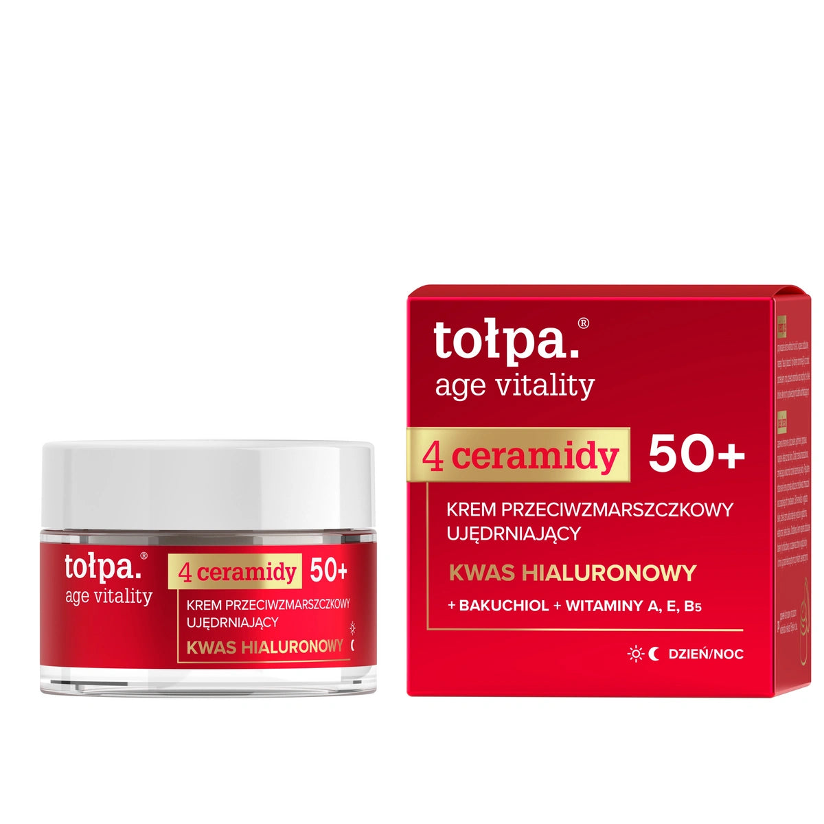 TOŁPA Age Vitality Kremas prieš raukšles stangrinantis 50+ 50 ml