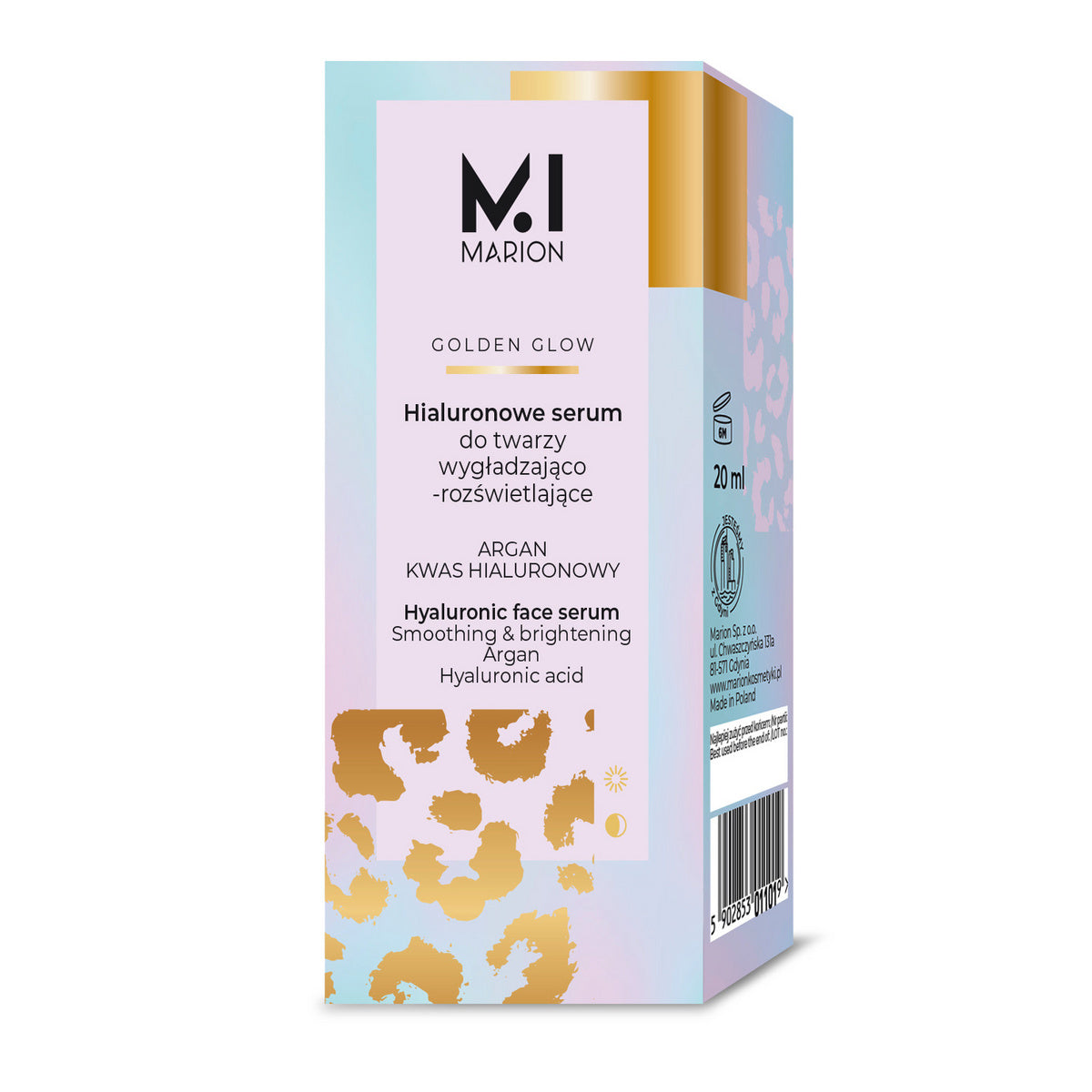 MARION Golden Glow Hialurono serumas veidui 20 ml