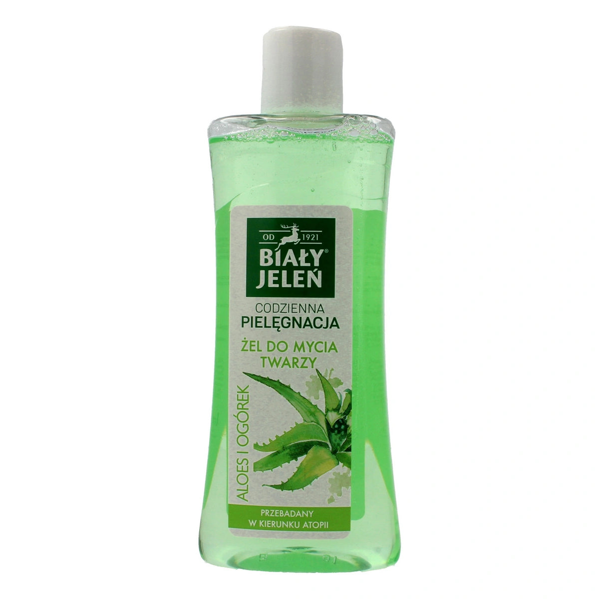 BALTAS ELNIS Kasdienė priežiūra Veido valymo gelis Aloe ir Agurkas 265 ml