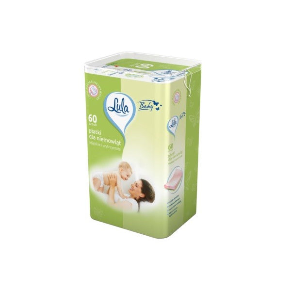 LULA Baby Vatos kūdikiams 1op. - 60vnt.