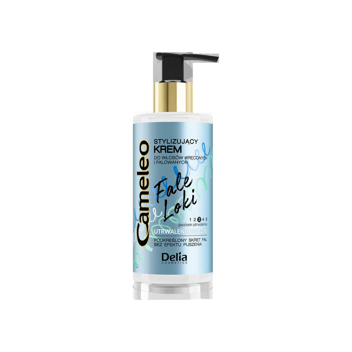 DELIA COSMETICS CAMELEO FALE LOKI Stiprinamasis kremas garbanotiems ir banguotiems plaukams 150ml