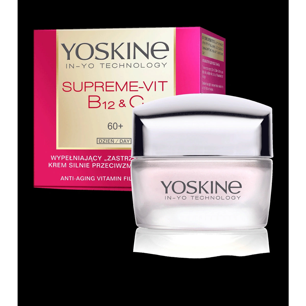 YOSKINE Supreme Vit B12 & C 60+ Užpildantis dieninis kremas nuo raukšlių 50 ml