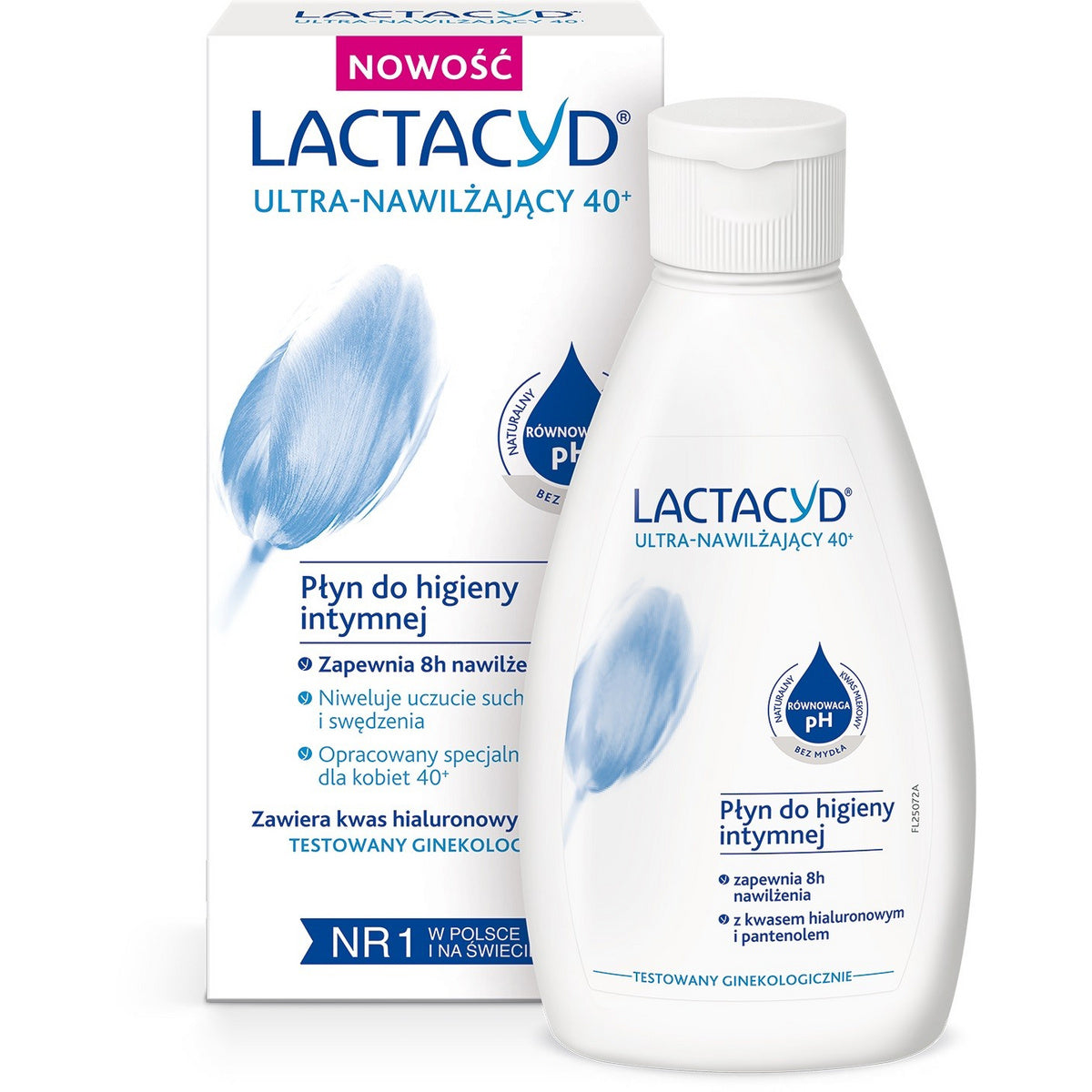 LACTACYD Ultra-Hidratuojantis 40+ Intymios higienos skystis 200 ml
