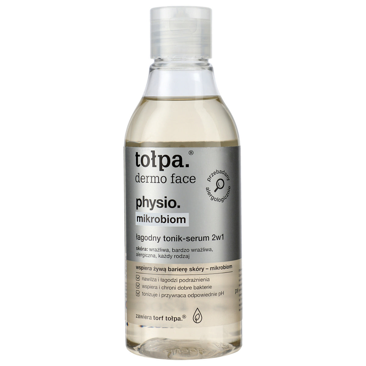 TOŁPA Dermo Veido Physio Mikrobiom Švelnus Tonikas-serumas 2w1 200 ml