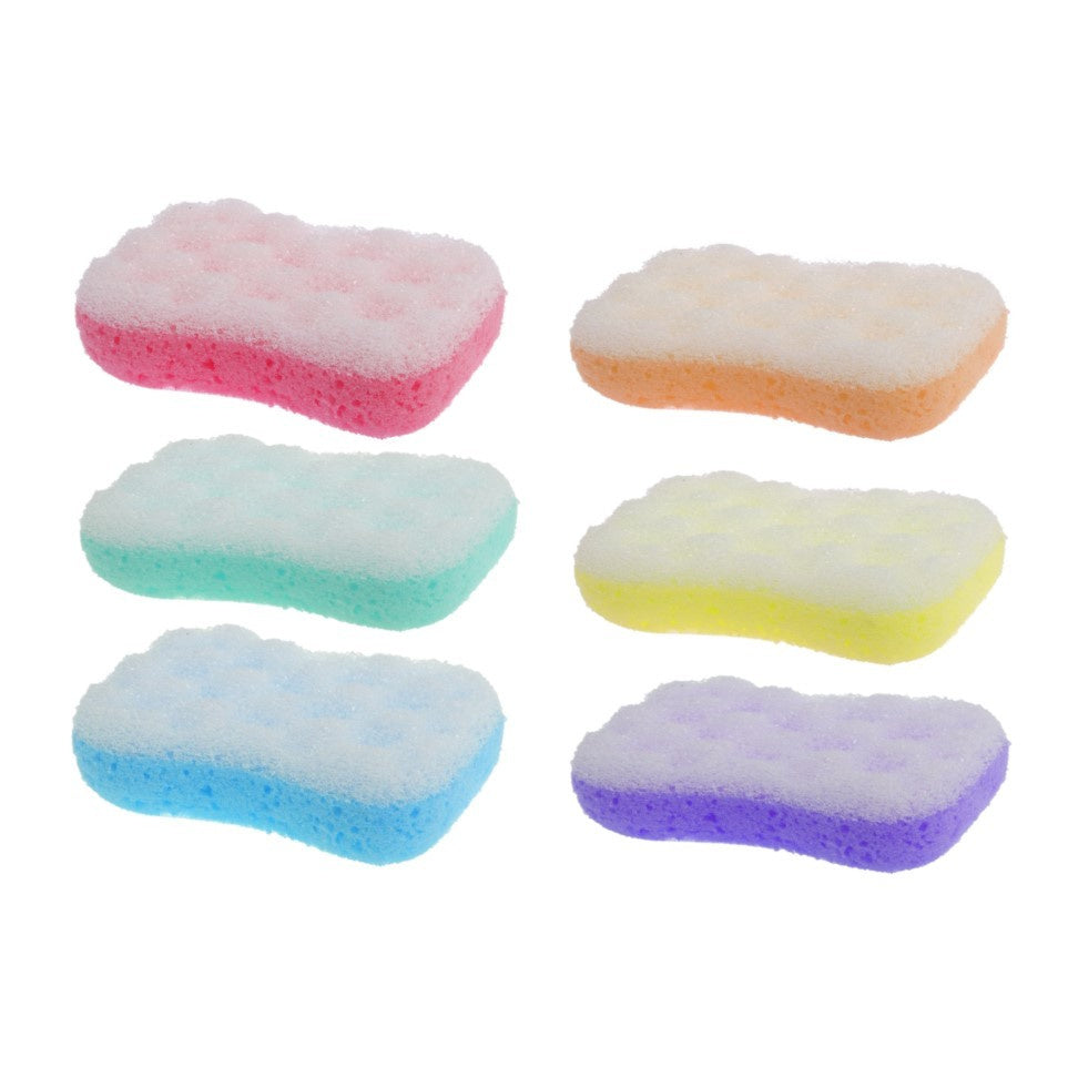 DONEGAL Kempinė voniai ir masažui - šveitiklis (6019) 1 vnt. - mišrios spalvos