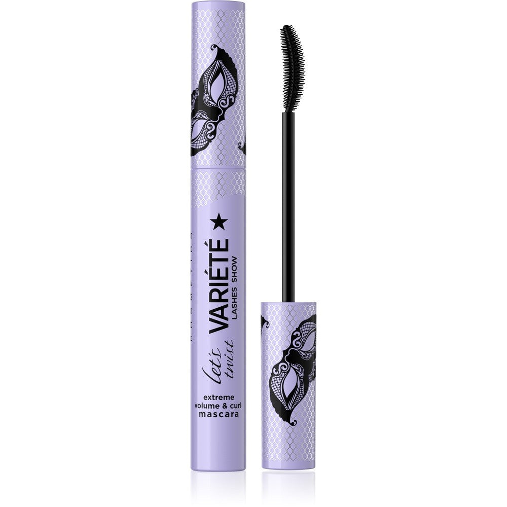EVELINE Variete Tušas blakstienoms, suteikiantis apimtį ir pakeliantis, 10 ml