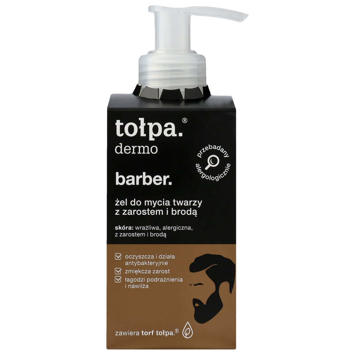 TOŁPA Dermo Barber Veido prausiklis su barzda 150 ml