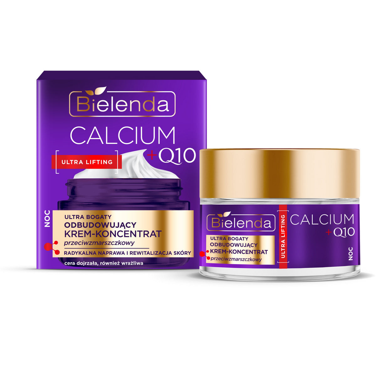 BIELENDA CALCIUM+Q10 Krem Ultra - koncentratas naktį 50ml