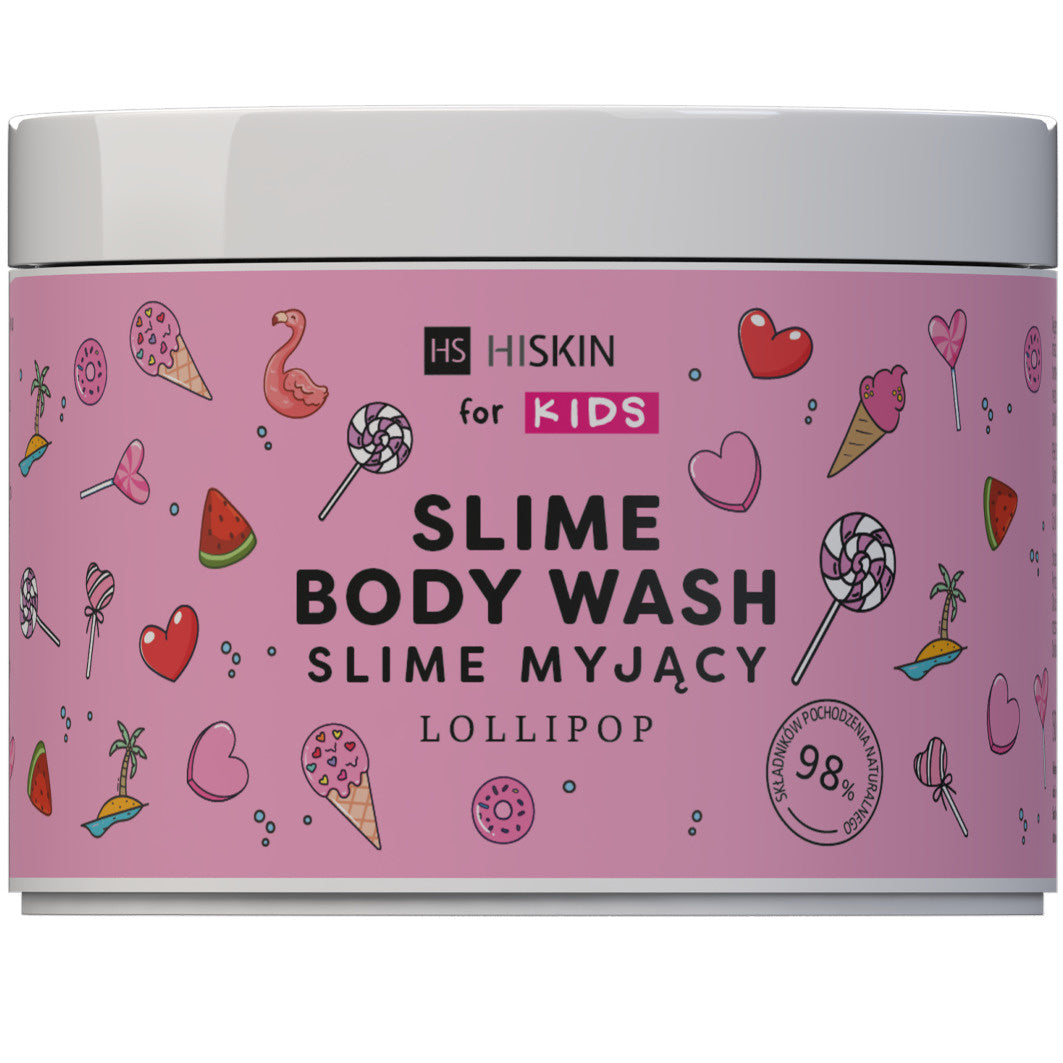 HISKIN vaikams Slime kūno prausiklis Lollipop 150 ml