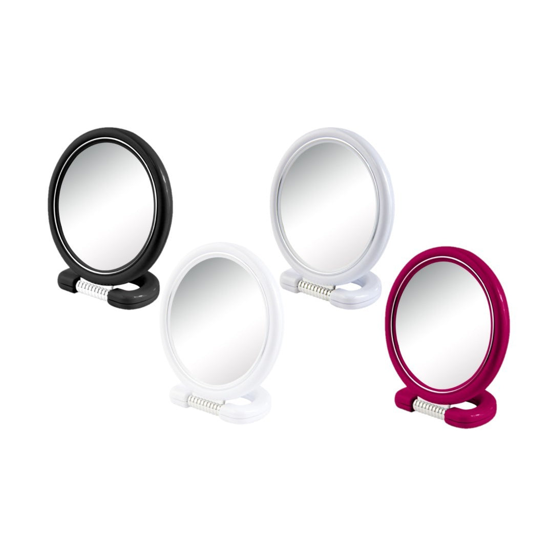 DONEGAL Stovimas dvipusis veidrodis - apvalus 12 cm (9504) 1 vnt. - mišrios spalvos