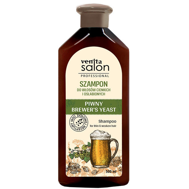 VENITA Salon Professional Šampūnas alaus plaukams, silpniems ir ploniems 500 ml
