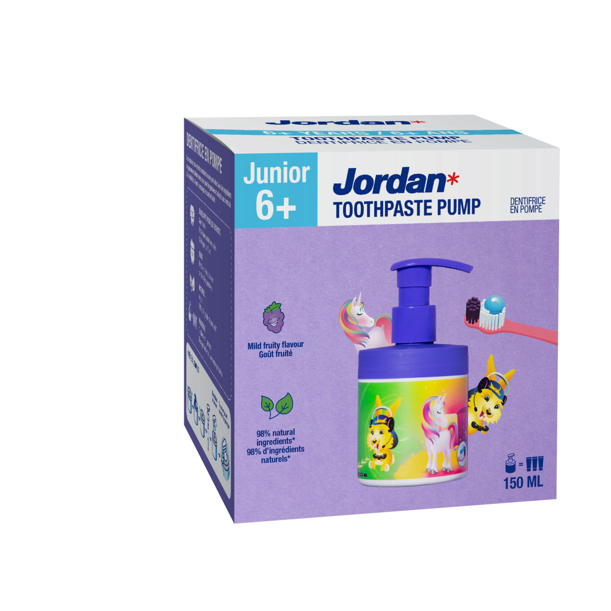 JORDAN Junior 6+ Dantų pasta 150 ml