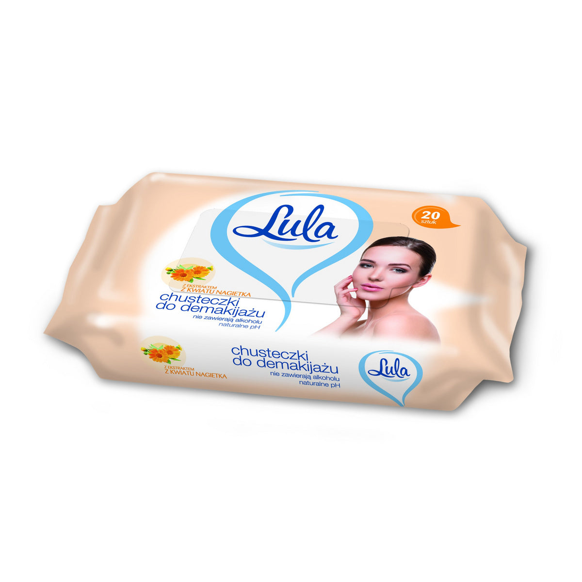 LULA Makiažo valymo servetėlės 1op.-20vnt.