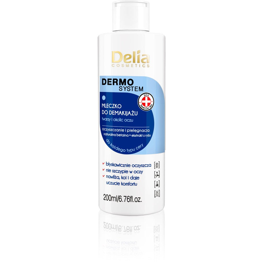 DELIA COSMETICS DERMO Pienelis makiažui 200ml