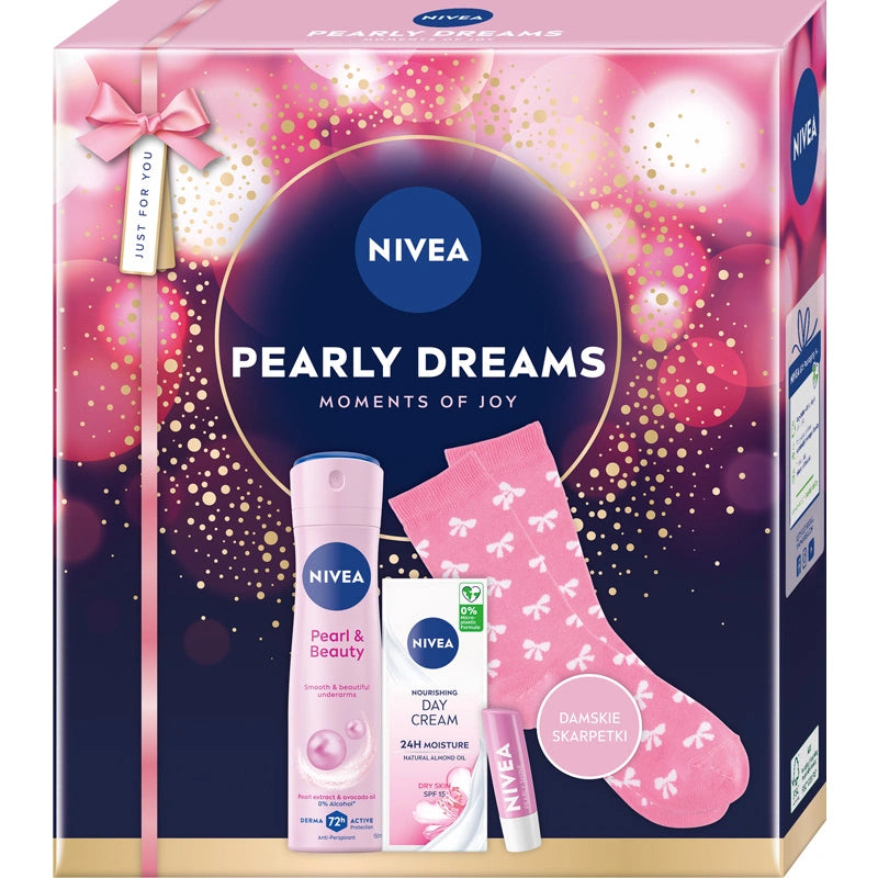 NIVEA Dovanų rinkinys moterims Pearly Dreams