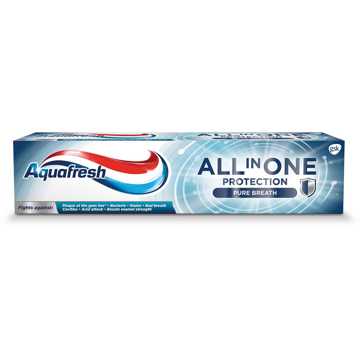 AQUAFRESH Dantų pasta ALL IN ONE PROTECT PURE BREATH 100 ml