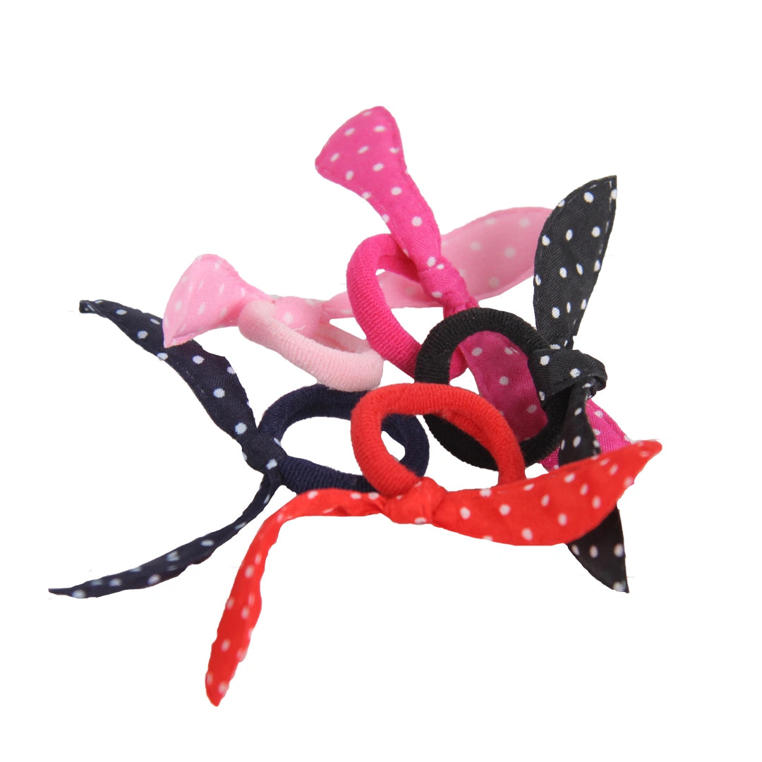 DONEGAL Plaukų gumytės mix spalvų (FA-5682) 5 vnt.