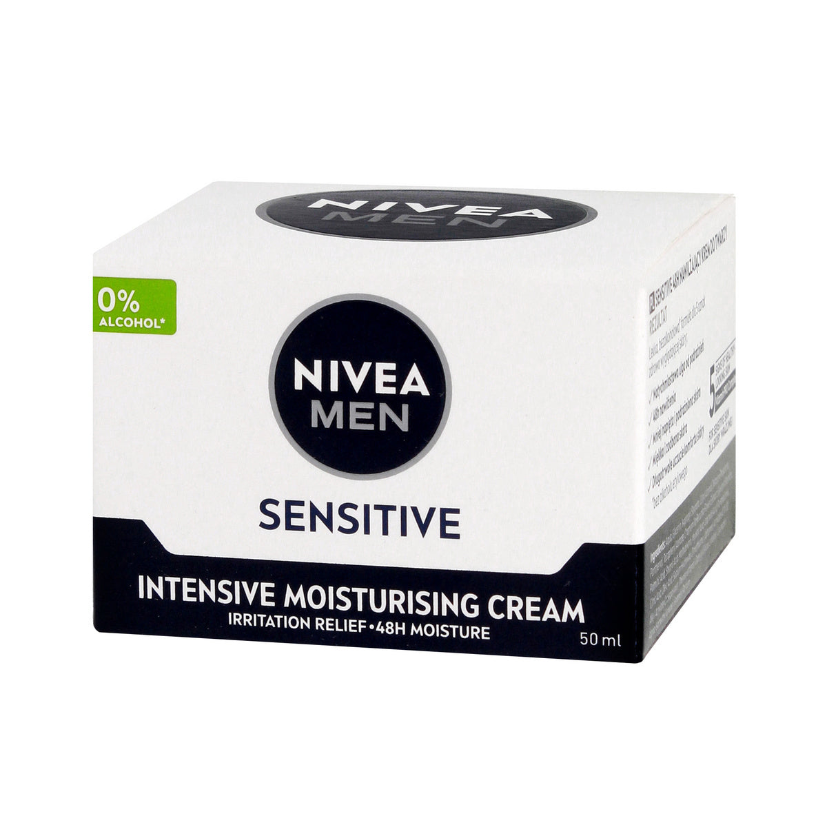 NIVEA MEN Sensitive Raminantis drėkinamasis kremas 50 ml