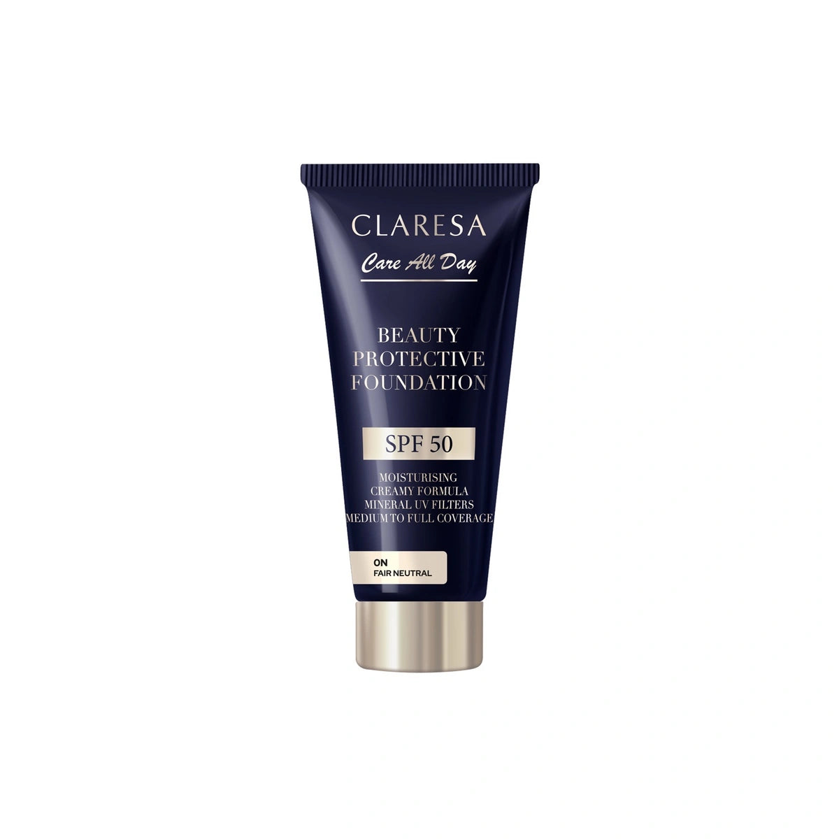 CLARESA Beauty Protective Foundation Drėkinamasis makiažo pagrindas su SPF 50 0N Fair Neutral 30 ml