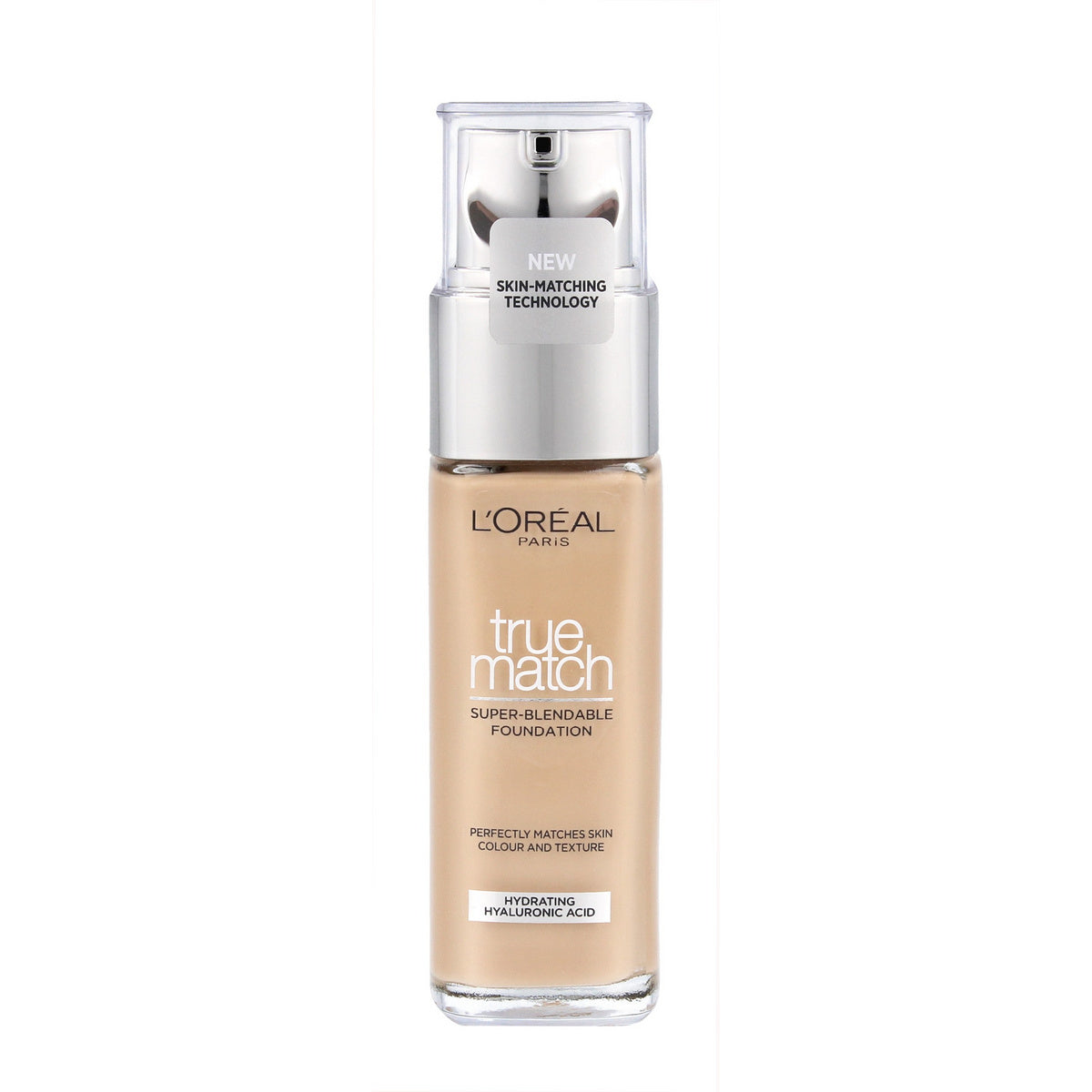 LOREAL True Match Veido pagrindas 3D/3W Auksinis bežas 30 ml