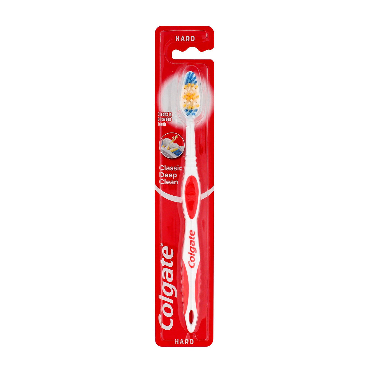 Colgate Classic Šepetėlis Kietas - mišrios spalvos 1 vnt.