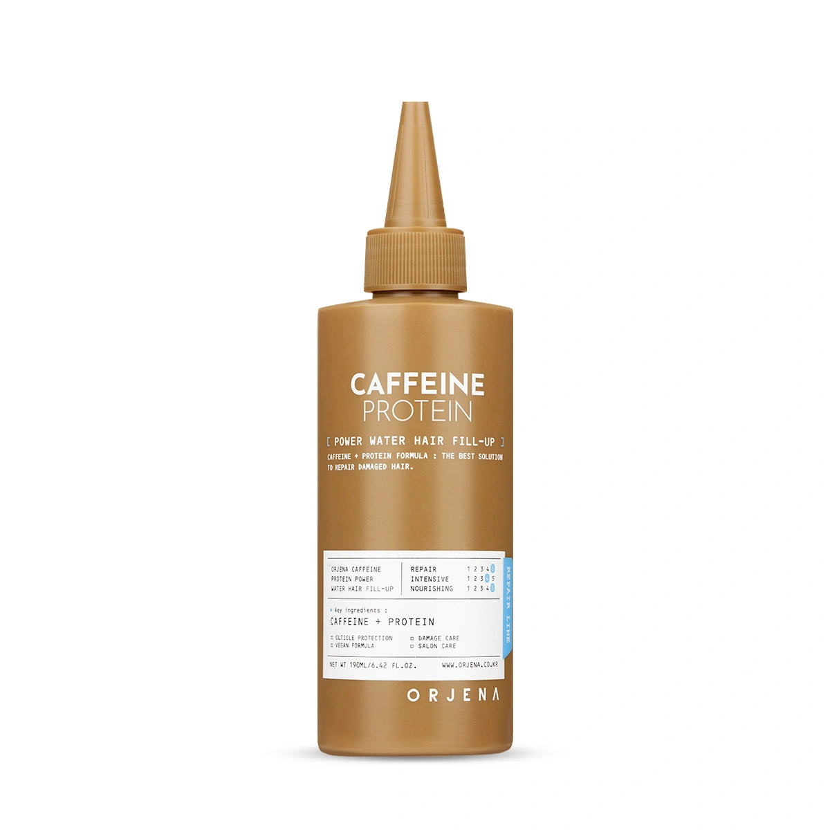 ORJENA Plaukų serumas Kofeino baltymų galia 190 ml