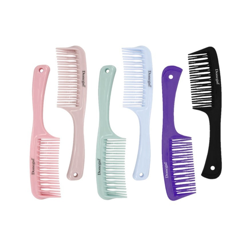 DONEGAL Sferinis plaukų šukos 20,4 cm (9801) 1 vnt. - mišri spalva