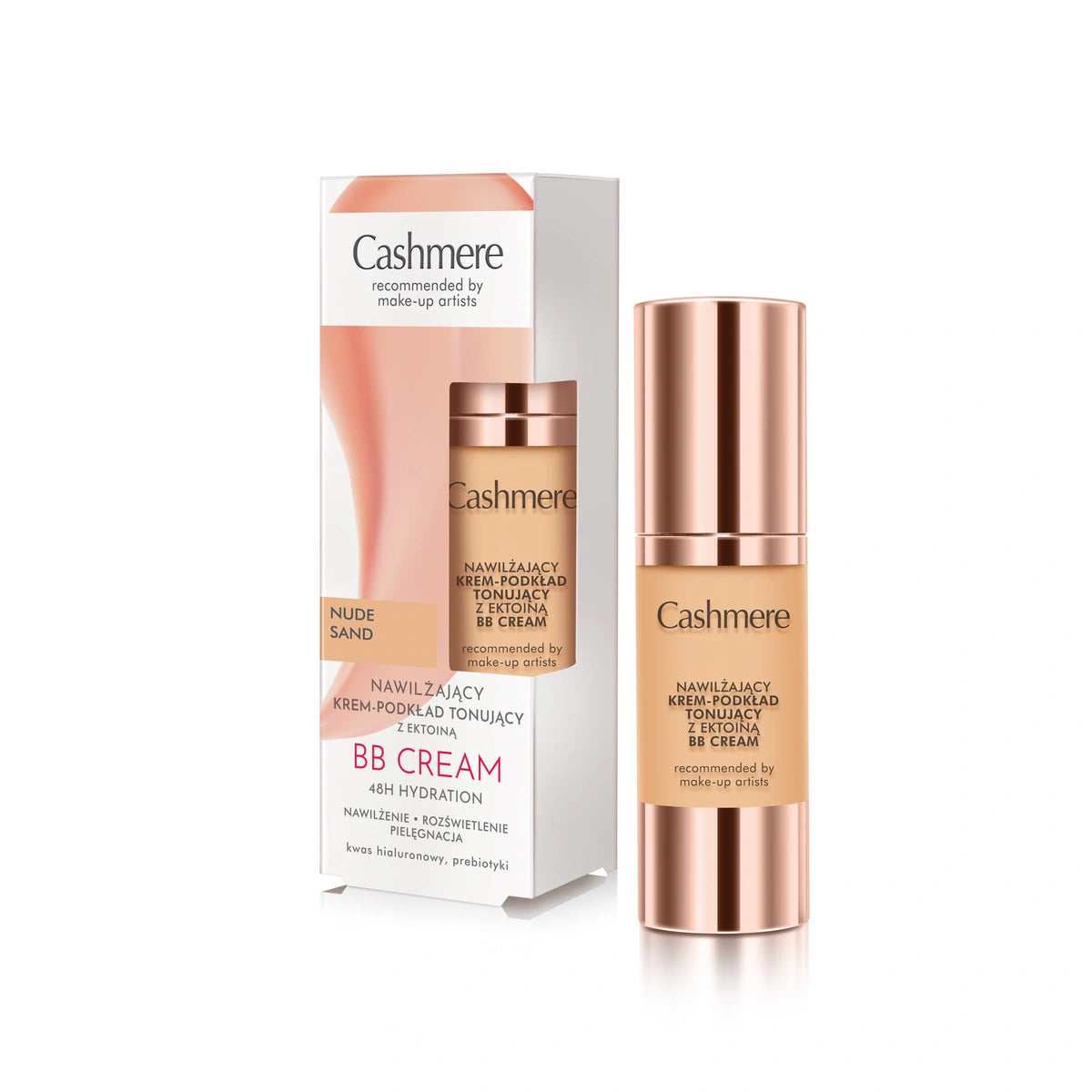 CASHMERE BB Drėkinamasis toninis kremas su ektoinu Nude Sand 30 ml
