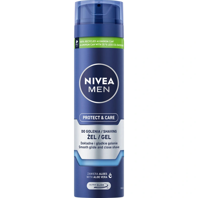 NIVEA Men Apsauginis skutimosi gelis Protect & Care 200 ml