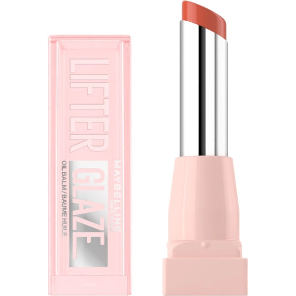 MAYBELLINE Lifter Glaze Drėkinamasis aliejinis lūpų balzamas, 006 Caramel Glow, 2,8 g
