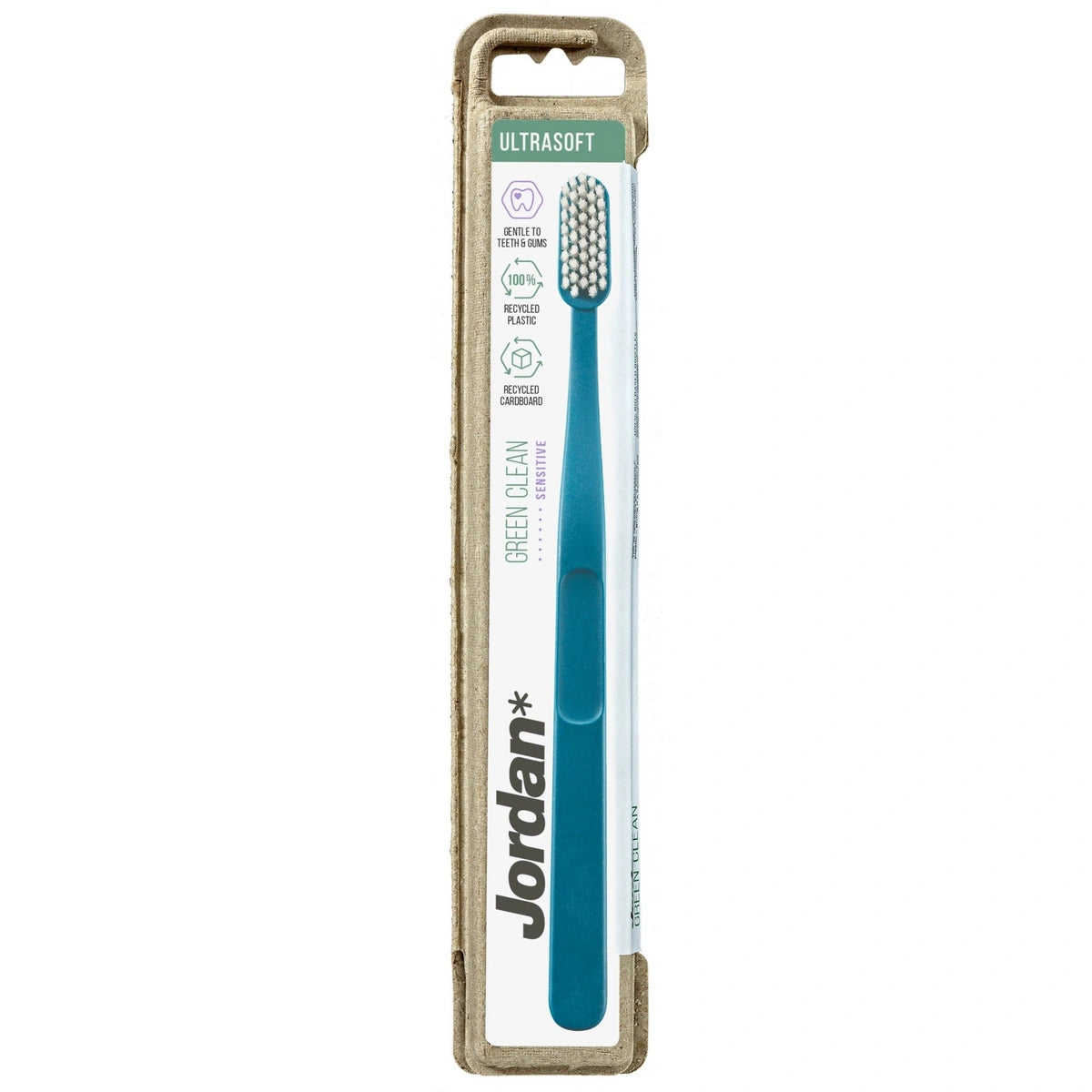 Jordan Green Clean Dantų šepetėlis - ultrasoft (mix spalvų) 1vnt