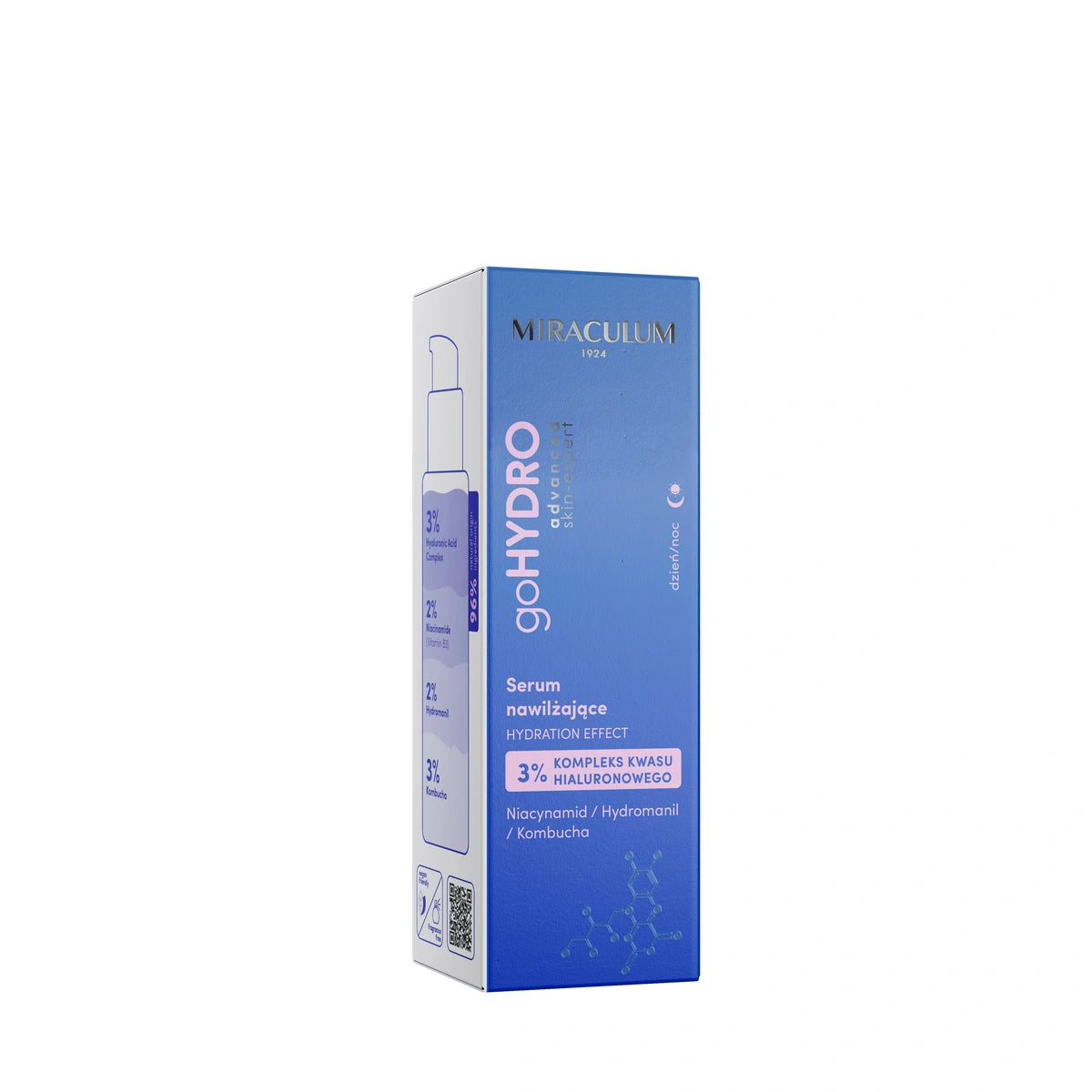 MIRACULUM goHYDRO Drėkinamasis serumas 30 ml