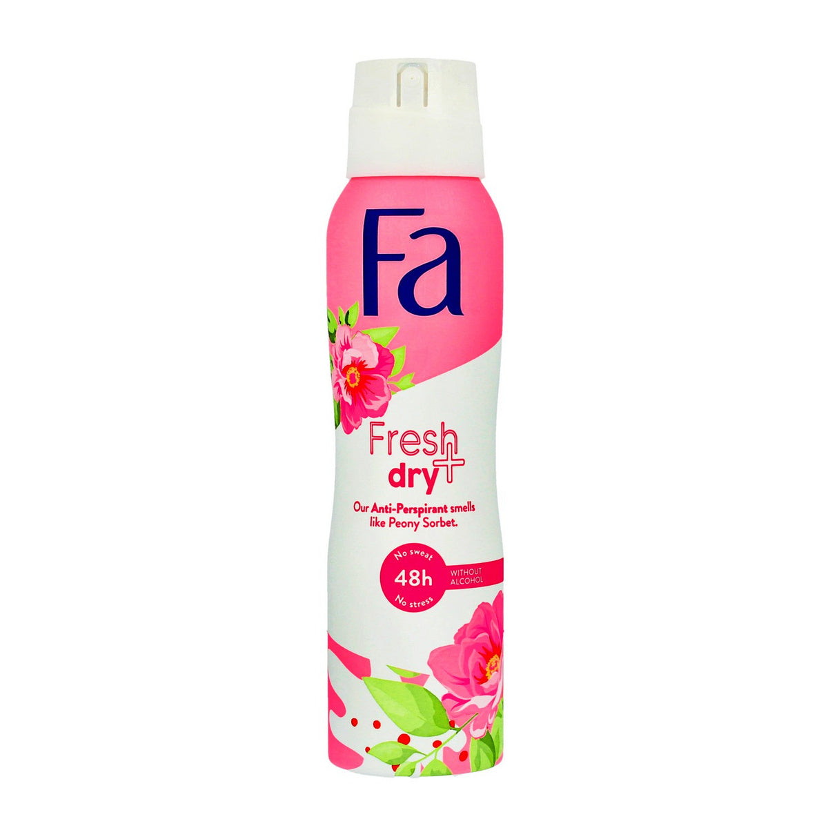 Fa Fresh & Dry 48H Dezodorantas purškiklis Peonijų Sorbetas 150 ml