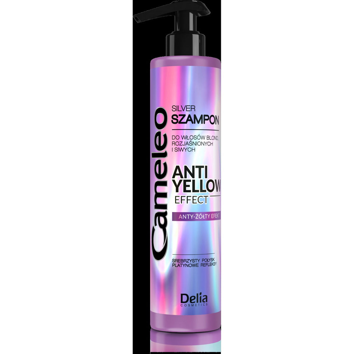 DELIA COSMETICS CAMELEO SILVER Šampūnas plaukams blond ir pilkiems 250 ml