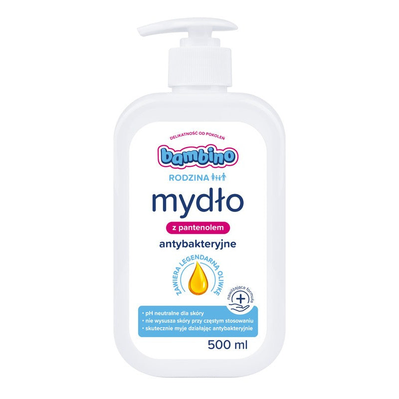 BAMBINO Antibakterinis skystas muilas su pantenoliu 500 ml