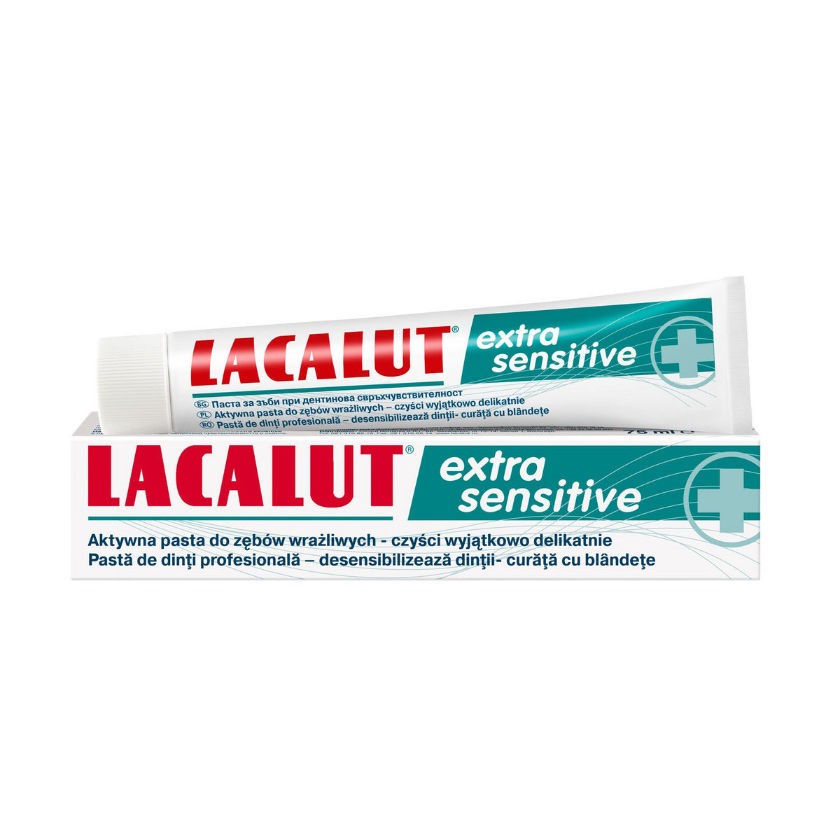 Lacalut Extra Sensitive dantų pasta 75ml