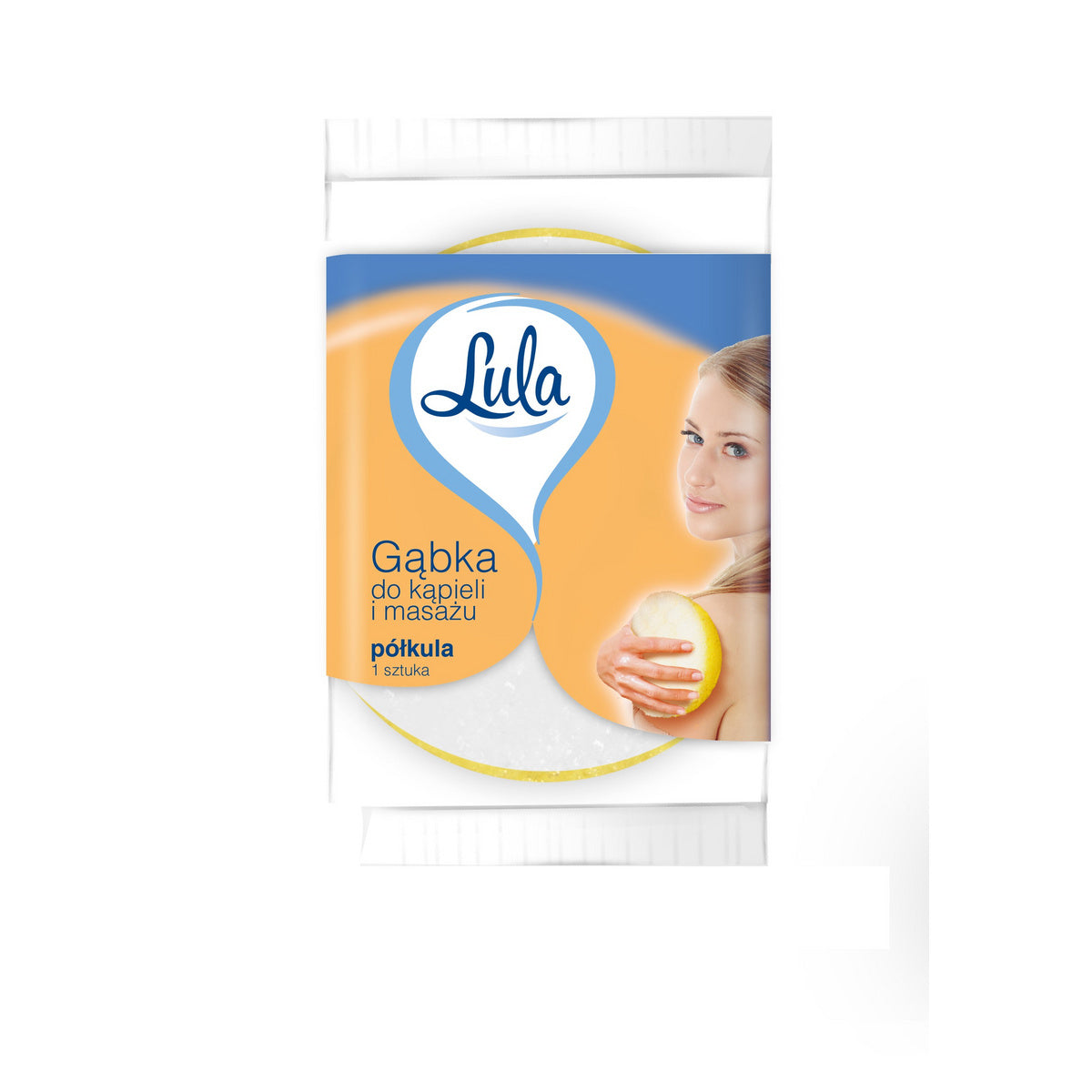 LULA Vonios ir masažo kempinė PUSKULĖ