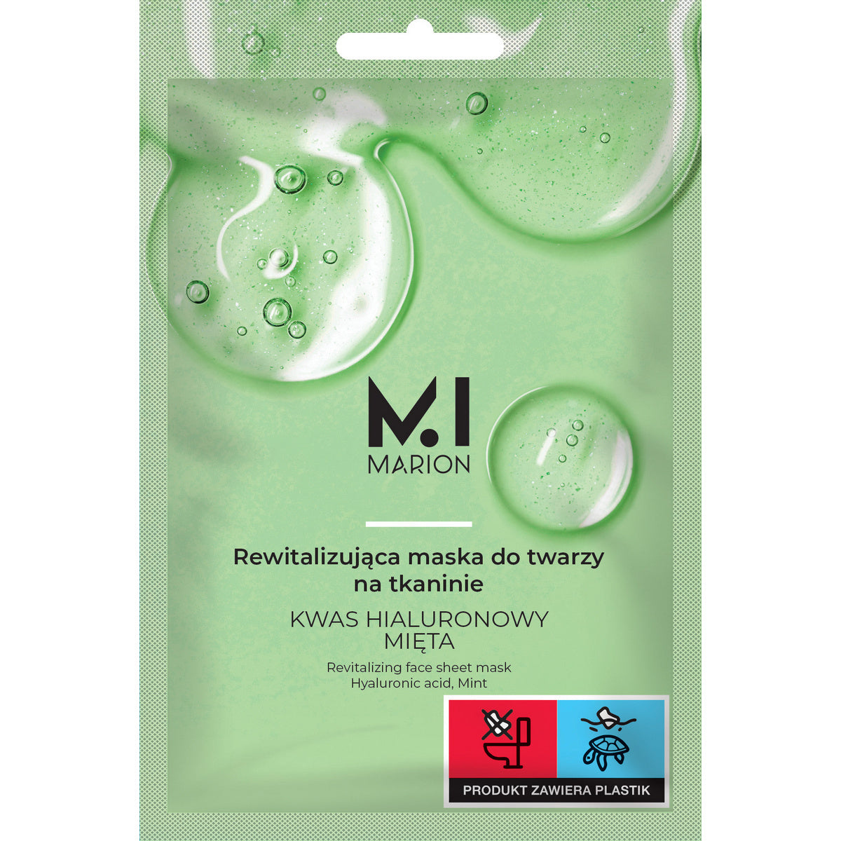 MARION Atgaivinančioji veido kaukė audinyje