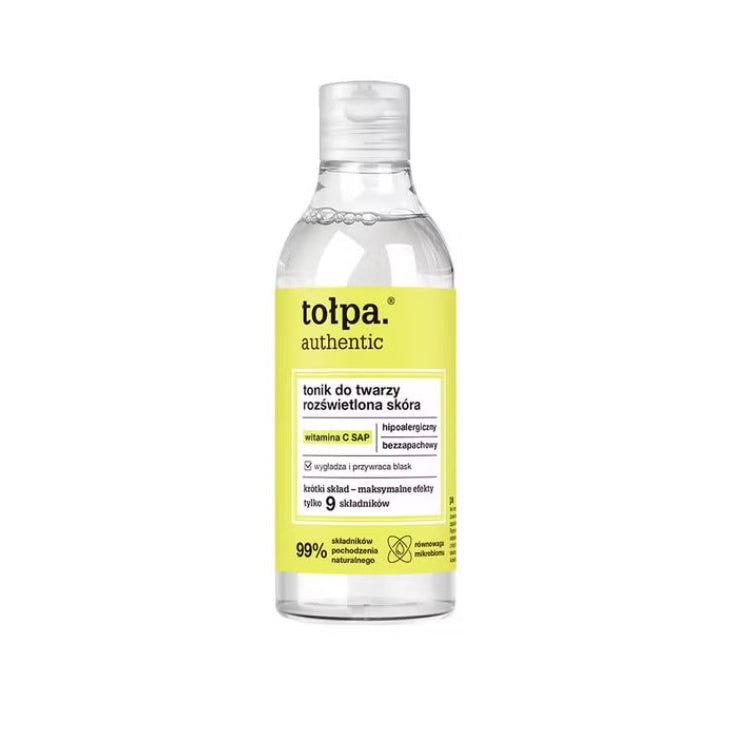 TOŁPA Authentic Veido tonikas - spindinti oda (vitamin C SAP) 200 ml