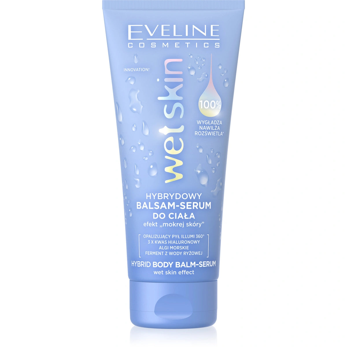 EVELINE Wet Skin Hibridinis Balsamas-serumas kūnui - „šlapios odos“ efektas 200 ml