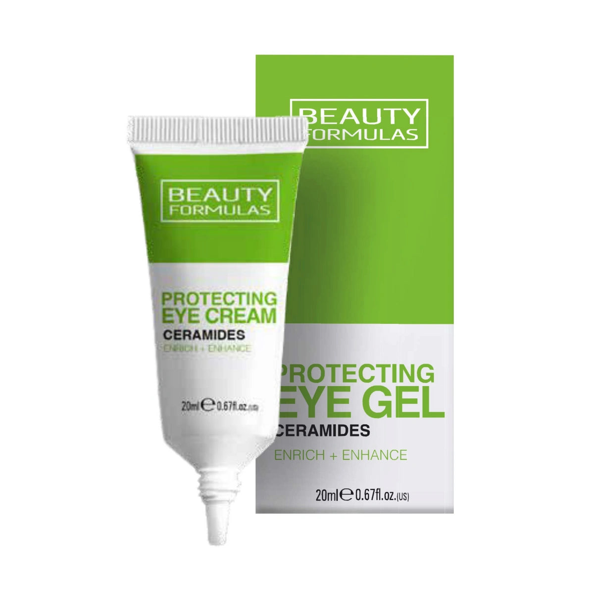BEAUTY FORMULAS Ceramides Apsauginis kremas aplink akis su ceramidais 20 ml